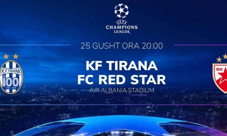 Tifozët e Tiranës ua prishin gjumin lojtarëve të Zvezdës