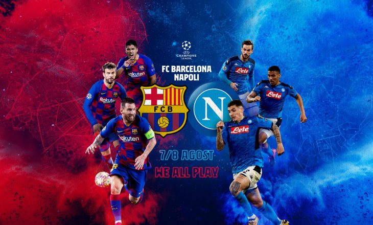 Formacionet Zyrtare: Barcelona vs Napoli (FOTO)