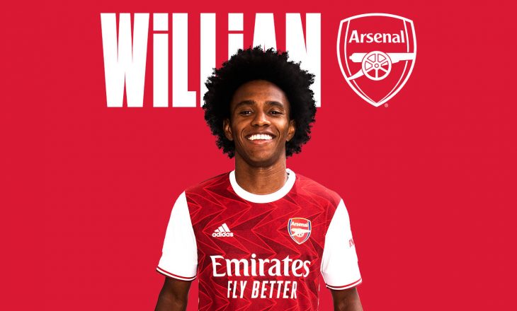 Willian: Arsenal është një nga klubet më të mëdha në botë – Arteta ka një projekt të mirë