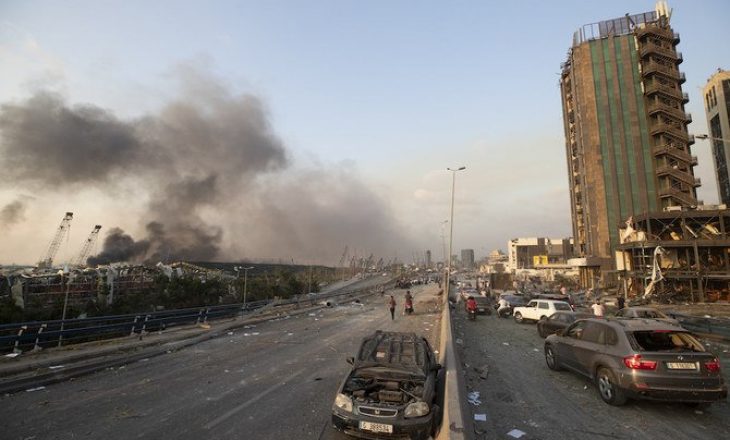 Pamje nga shpërthimi i dytë tmerrues në Bejrut (VIDEO)