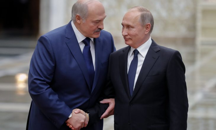 Lukashenko merr përkrahjen ruse në rast të ndonjë intervenimi ndërkombëtar në Bjellorusi