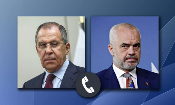 Rama flet në telefon me Lavrov për krizën në Bjellorusi