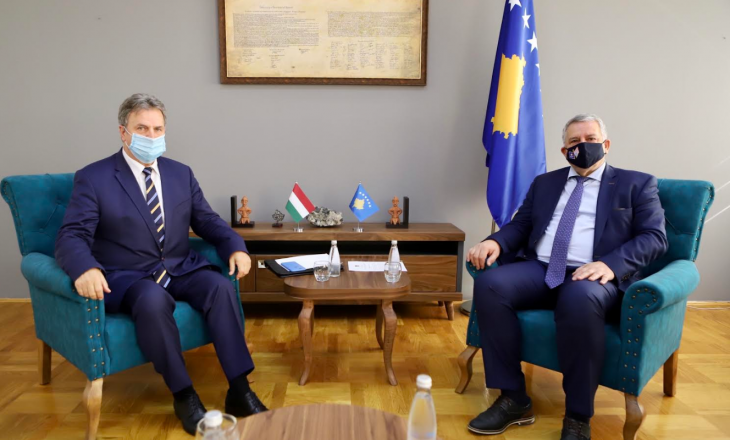 Veliu njofton ambasadorin e Hungarisë për zhvilllimet e fundit në vend