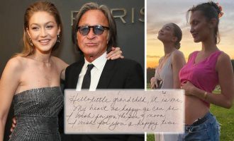 Letra e babait të super-modeles shtyu gjithë botën të besojë se ajo ka sjellë në jetë foshnjën e saj