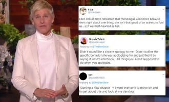 Kërkim-falja e ‘çuditshme’ e Ellen DeGeneres nuk po kënaqë askënd
