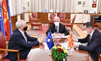 Maqedoni e Veriut: Gjergj Dedaj takon Talat Xhaferin