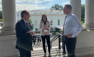 Hoti e Vuçiq arrijnë në Shtëpinë e Bardhë, priten nga ambasadori Grenell