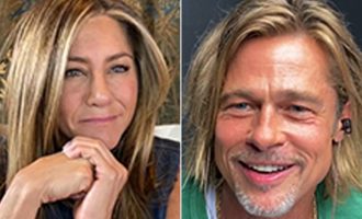 Ish-çifti, Jennifer Aniston dhe Brad Pitt ribashkohen virtualisht