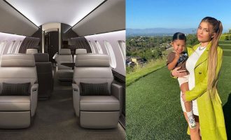 Një shëtitje brenda avionit 73 milionë dollarësh të 23-vjeçares, Kylie Jenner