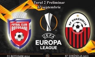 11-shja startuese e Shkëndijës përball Botosani