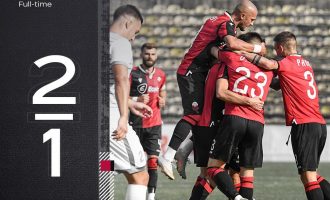 Shkëndija fiton, kryeson e vetme në tabelë