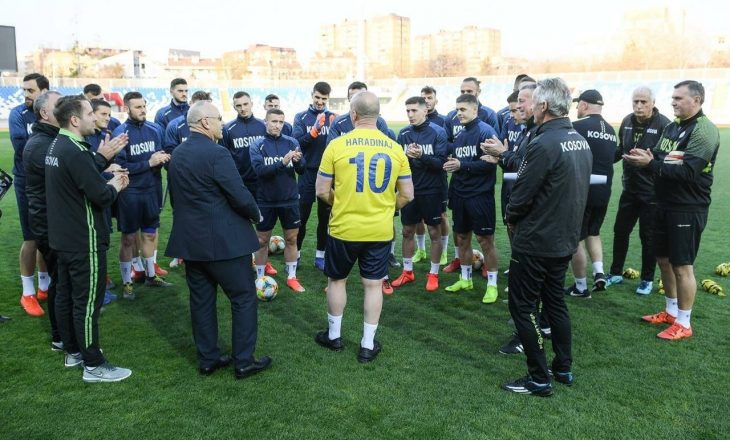 Haradianj uron suksese për përfaqësuesen e Kosovës kundër Sllovenisë
