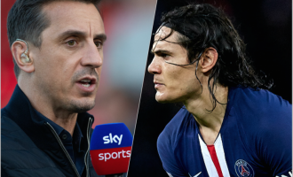 Gary Neville: Cavani mund t’a ketë efektin e Larsson