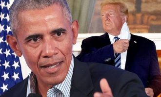 Trump e Obama shkëmbejnë tallen me njëri tjetrin