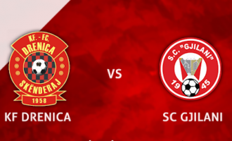 Drenica vs Gjilani, ndeshja e vetme në Superligë ditën e sotme