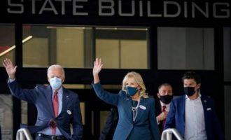 Joe Biden futet në mesin e 74 milionë amerikanëve që tanimë kanë votuar