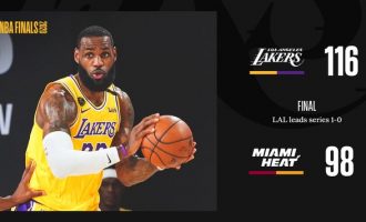 Lakers shënon fitore në ndeshjen e parë finale