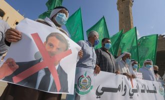 Protesta në Siri, protestohet kundër presidentit francez Macron