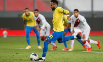 Neymar tre gola për Brazilin, thyen rekordin e “Fenomeni”-t
