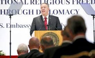 Pompeo: liria fetare në Kinë sulmohet ashpër