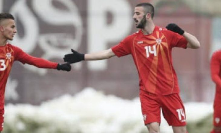 Tri gola në pjesën e parë – Maqedonia e Veriut në epërsi