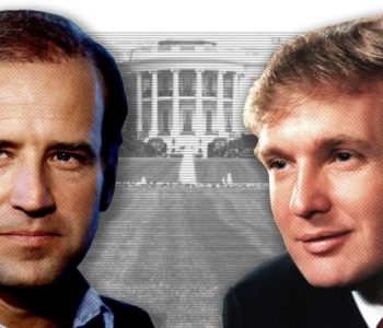 Fotografitë e Trump dhe Biden ndër vite