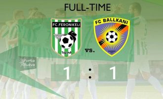 Ballkani ndalet në Drenas nga Feronikeli, ekipet ndajnë pikët