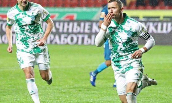 Bernard Berisha i shënon dy herë Zenitit dhe fiton një pikë për Akhmat Groznyn
