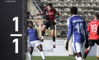 Shkëndija dhe Shkupi ndajnë pikët