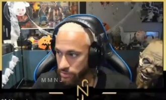 Neymar bie pre e një rrengu për Halloween