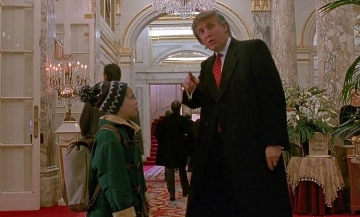 Donald Trump u fut dhunshëm në filmin “Home Alone”