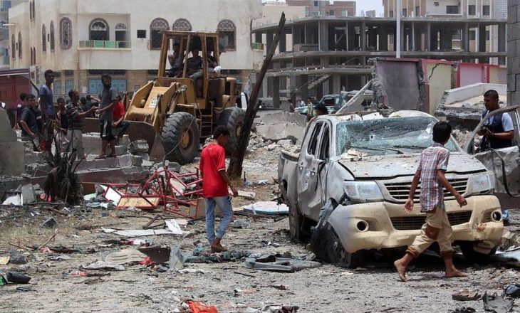 Shtatë civilë humbin jetën në Jemen nga granatimet e një grupi rebel