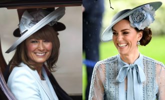 Një fustan që herë veshë dukesha Kate Middleton e herë nëna e saj
