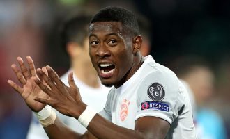 Bayern “shuplakë fytyrës” David Alabas