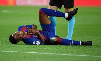 Dëmtohet Fati te Barcelona