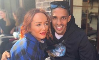 Një pamje nga pushimet verore të Adriana Matoshit me të dashurin e saj