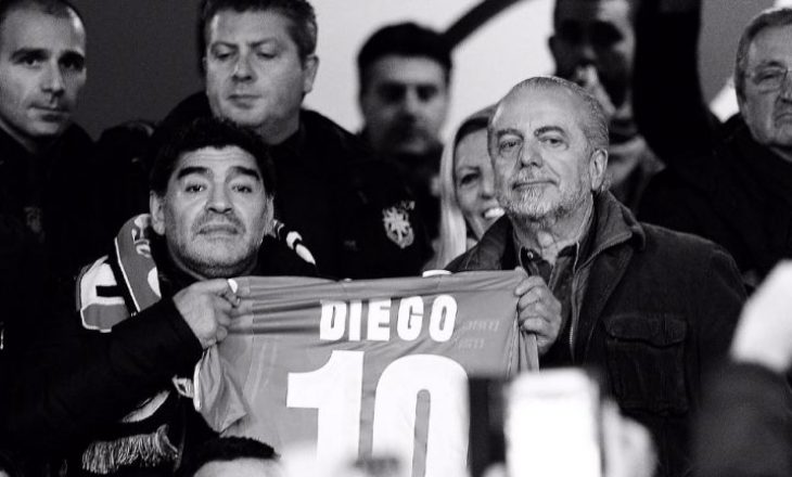 Presidenti i Napolit, vendos që stadiumin ta quajë “Diego Armando Mardona”