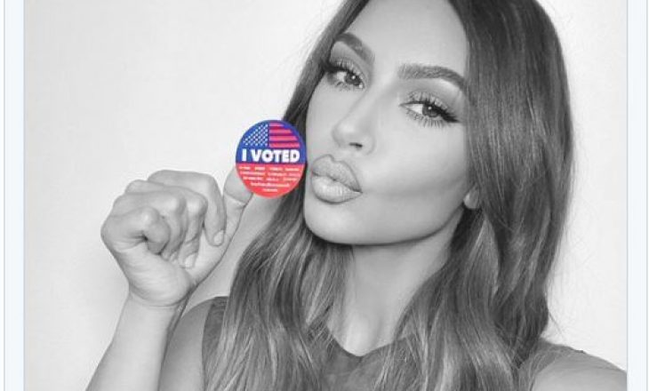 Kim Kardashian votoi, por të gjithë kanë një pyetje të vetme