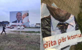 VV-ja denoncon rastin e shqyerjes se postierëve të kandidatit të saj në Podujevë