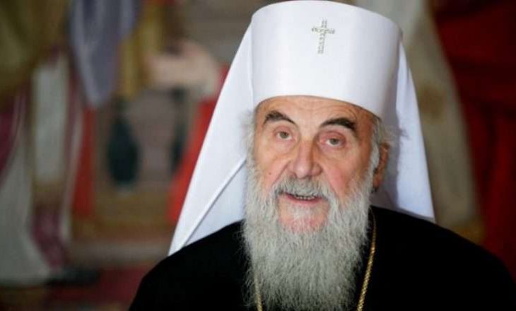 Vdes kreu i Kishës Ortodokse Serbe, Irinej