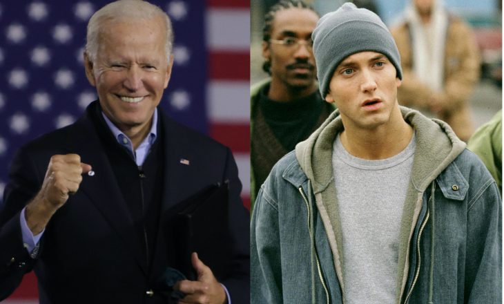 Njerëzit mendojnë se Eminemi u bë shkas që Joe Biden të fitonte Michigan-in