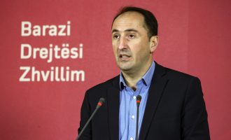 Liburn Aliu voton në Shqipëri