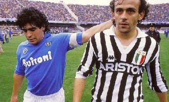 Platini: E admiroja Maradonën
