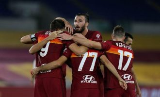 Pas pjesës së parë Roma në epërsi prej tre golave ndaj Cluj