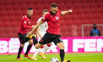 Shqipëria mposht Bjellorusinë, promovohet një divizion më lartë në Ligën e Kombeve