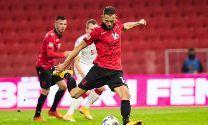 Shqipëria mposht Bjellorusinë, promovohet një divizion më lartë në Ligën e Kombeve