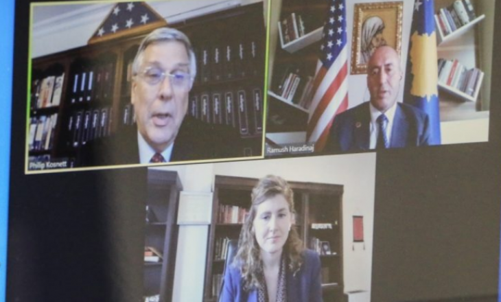 Kosnett zhvillon takim virtual edhe me Ramush Haradinaj
