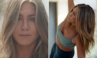 Jennifer Aniston, 51 vjeç, tregon një figurë të pabesueshme në videon për stërvitje