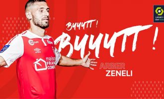 Arbër Zeneli shënon nga këndi për Reims