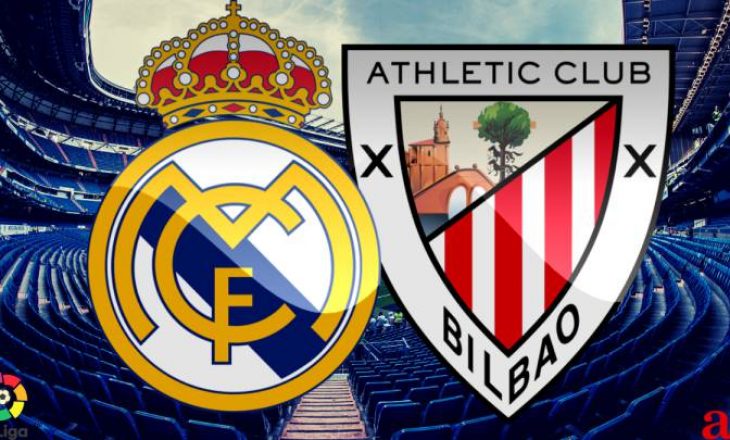 Real Madrid vs Athletic Bilbao – formacionet e ndeshjes